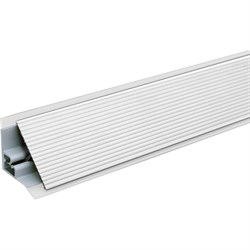 Алюминиевый кухонный рифленый плинтус для столешниц ООО ДЕКОПЛИНТ 3м - фото 14815116