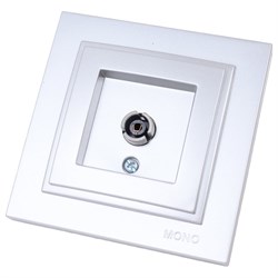 Универсальная проходная tv розетка MONO ELECTRIC Despina - фото 14815150