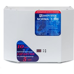 Стабилизатор напряжения Энерготех NORMA 3500 - фото 14815583