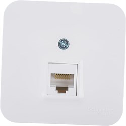 Компьютерная розетка Systeme Electric BLANCA - фото 14817659