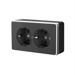 Двойная розетка WERKEL WL15-02-03 - фото 14817795