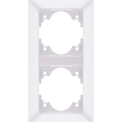 Вертикальная двухместная рамка NE-AD Aras - фото 14818074