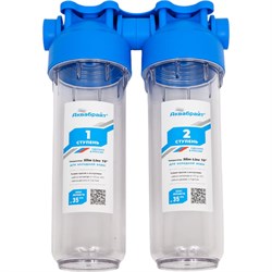 Двухступенчатый фильтр Аквабрайт SLIM LINE - фото 14819132