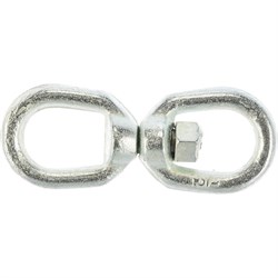 Оцинкованный вертлюг TECH-KREP петля-петля - фото 14819758