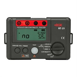 Мегаомметр RGK RT-25 - фото 14819909