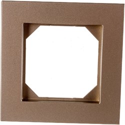 Одноместная рамка LIREGUS Эпсилон K14-245-01 E/Ch - фото 14822210