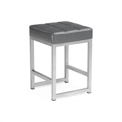 Стул Woodville Khurkroks серый полимер / светлый мусс - фото 14822589