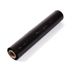 Стрейч-пленка ПАКПОЛИМЕР первый сорт черная 500мм 2200гр 23мкм - фото 14822603