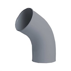 Сливное круглое колено трубы Nika В0000019103 - фото 14827590