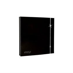 Вентилятор Soler&Palau SILENT-100 CZ BLACK SWAROVSKI DESIGN - фото 14830796