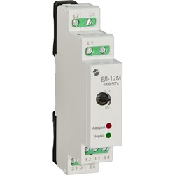 Реле контроля трехфазного напряжения Реле и Автоматика ЕЛ-12М - фото 14832394