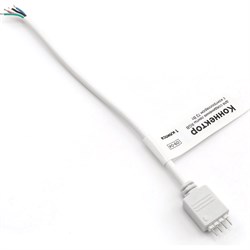 Коннектор для соединения ленты RGB с контроллером RGB Apeyron 09-04 - фото 14833749