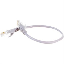 Медный патч-корд ExeGate UTP-RJ45-RJ45-5e-CU-0,3M-GY - фото 14833975