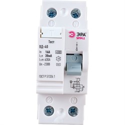 Электронное устройство защитного отключения ЭРА SIMPLE ВД-40 - фото 14835044