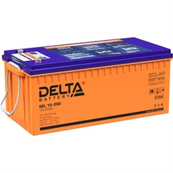 Аккумулятор Delta GEL 12-200 - фото 14835465