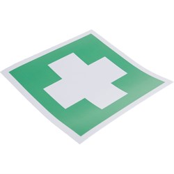 Наклейка медицинского назначения REXANT Аптечка первой медицинской помощи - фото 14837048