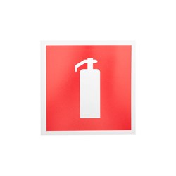 Табличка пожарной безопасности REXANT Огнетушитель - фото 14839324