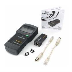 Цифровой тестер LAN для RG-45, RG-58, RJ-12 Cablexpert NCT-3 - фото 14839898