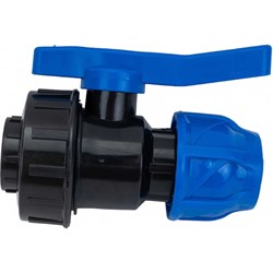 Разъемный шаровой ПНД кран TEBO 017031901 - фото 14840188