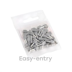 Штыревой втулочный изолированный наконечник EKF НШвИ 2 - фото 14840392