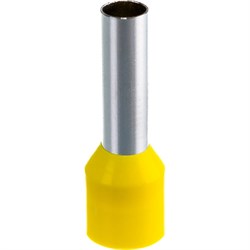 Наконечник штыревой втулочный изолированный КВТ НШВИ 6,0-12 - фото 14840451