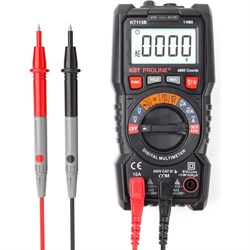 Цифровой мультиметр КВТ KT 113B PROLINE - фото 14840679