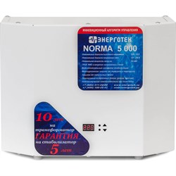 Стабилизатор напряжения Энерготех NORMA 5000 - фото 14840958