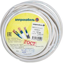 Гибкий круглый провод ЭлПроКабель 4630017848218 - фото 14841229