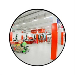 Сферическое зеркало для помещений ТЕХНОЛОГИЯ К 4197 - фото 14842463