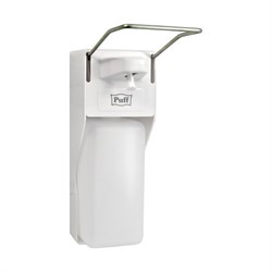 Локтевой пластиковый дозатор для жидкого мыла и дезинфицирующих растворов Puff 1402.18 - фото 14843128