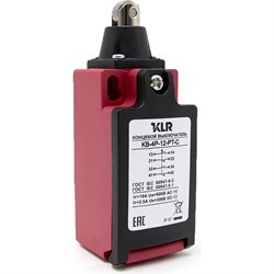Концевой выключатель KLR KB-4P-12-PT-C 2NO/2NC - фото 14843365