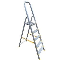 Алюминиевая анодированная стремянка Алюмет APA7005 - фото 14843528