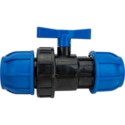 Компрессионный шаровой кран TEBO T-ПНД.Кш.0.63-63.CN - фото 14851017