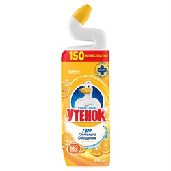 Чистящее средство для уборки туалета Туалетный утенок Цитрусовый - фото 14854532