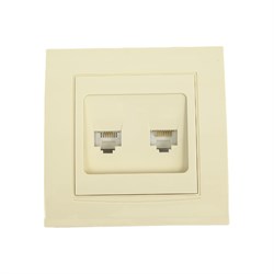 Комбинированная розетка UNIVERSAL Бриллиант - фото 14856200