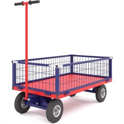 Усиленная платформенная тележка RUSKLAD ТПОБ 2 Т - фото 14857305