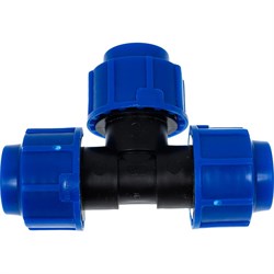 Компрессионный тройник для ПЭ труб Lammin Lm34014202020 - фото 14857589