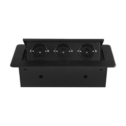 Горизонтальная выдвижная розетка ROCKETSOCKET SHS017-B - фото 14857979