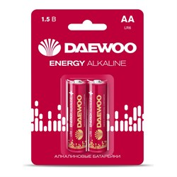 Алкалиновая батарейка Daewoo ENERGY Alkaline 2021 - фото 14861907