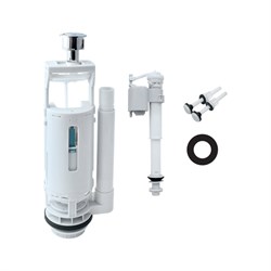 Двухуровневая водосливная арматура IDDIS F012400-01K - фото 14862280