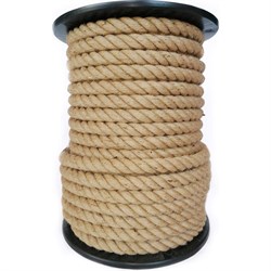 Джутовый крученый канат ТОРГОВО-ПРОИЗВОДСТВЕННАЯ КОМПАНИЯ МДС 7930050321240 - фото 14863185