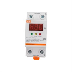 Реле контроля напряжения TDM ELECTRIC SQ1504-0020 - фото 14864176