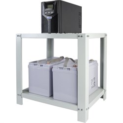 Металлический двухъярусный стеллаж для аккумуляторных батарей SAB-2-400x500 RUCELF КА-00008946 - фото 14866016