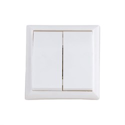 Двухклавишный выключатель SVET А56-111 70 - фото 14866394