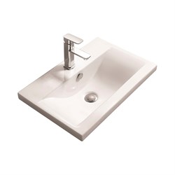 Врезная раковина керамическая Santi Line SL-2101 (100) - фото 14869237