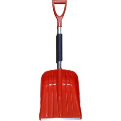 Снеговая автомобильная лопата LWI Эстет глубокая оранжевая 355x460мм - фото 14871345