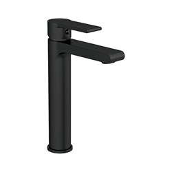 Высокий смеситель для раковины Cersanit BRASKO BLACK - фото 14872003