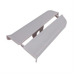 Торцевые заглушки для плинтуса DECONIKA Д-П70-Тп-Ф1 036 ПЛТ СЕР - фото 14872325