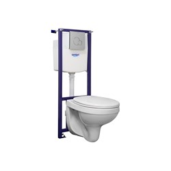 Подвесной унитаз Santeri Пэк Альфа - фото 14875313