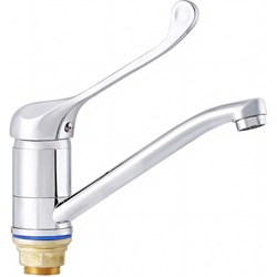 Локтевой хирургический смеситель для раковины Профсан ПСМ ПСМ МЕДИК - фото 14877008